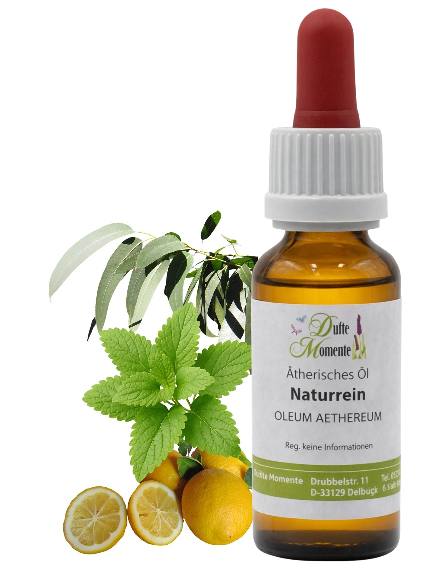 Wach auf (Eukalyptus, Minze, Zitrone) - ätherische Ölmischung, naturrein