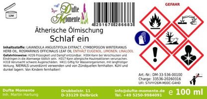 Schlaf ein (Lavendel, Melisse, Rosmarin)