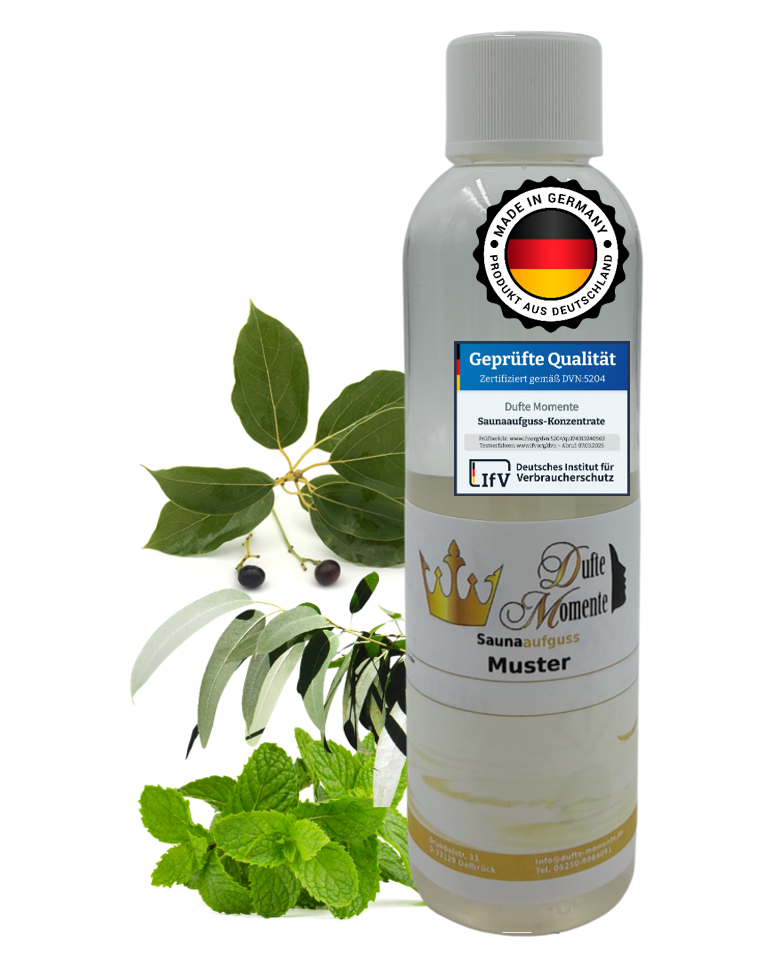 Saunaduft Konzentrat 250 ml Flasche Aktiv Sport