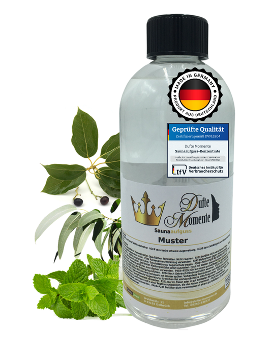 Saunaduft Konzentrat 500 ml Flasche Aktiv Sport