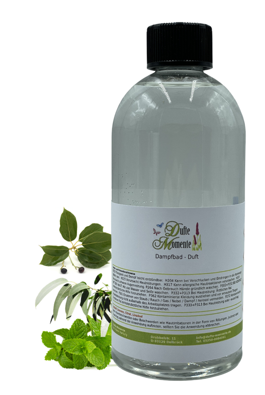 Dampfbadduft Konzentrat Flasche 500 ml Aktiv Sport