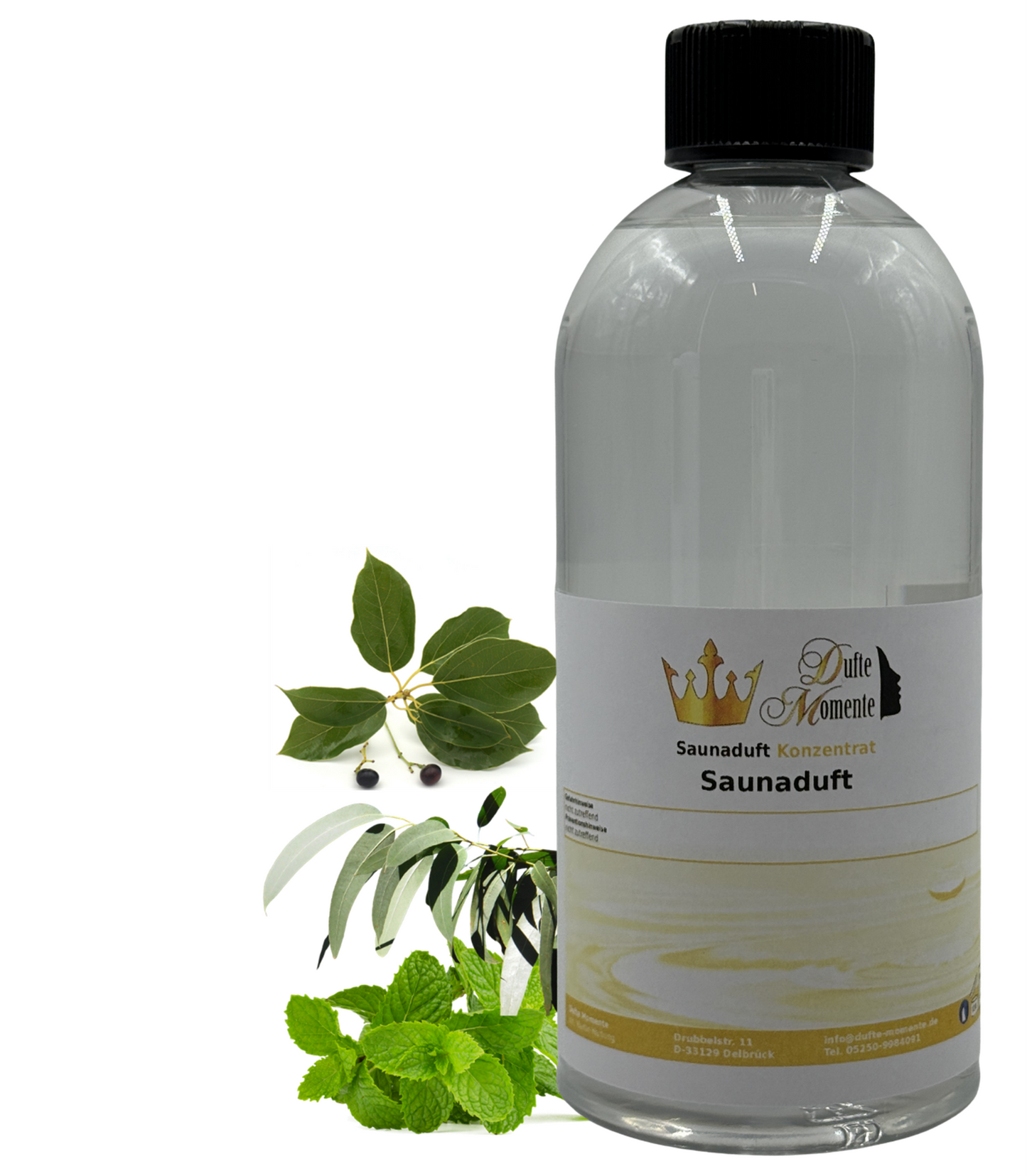 Saunaduft Aktiv Sport in 500ml Flasche mit Duftbestandteilen
