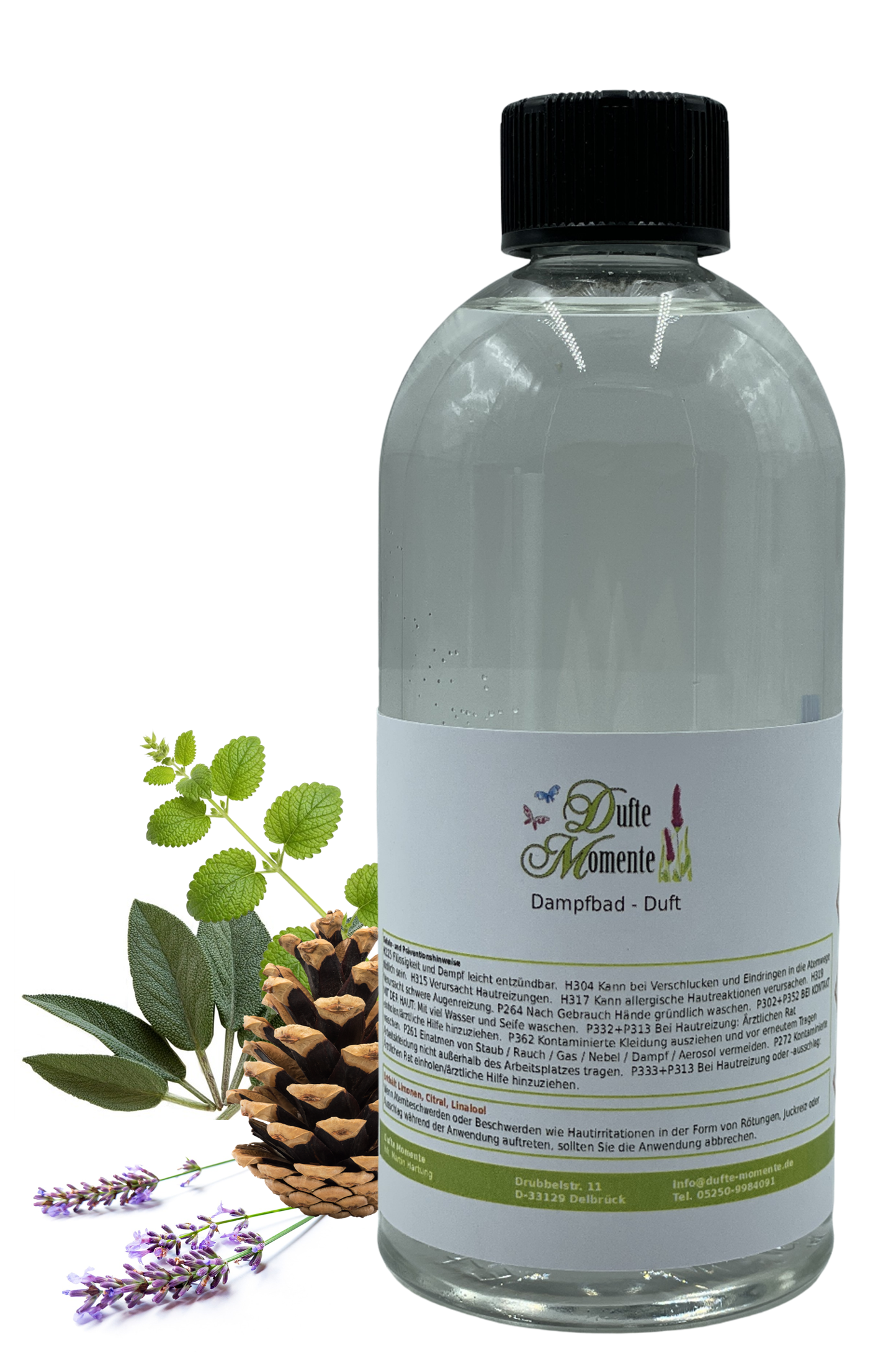 Dampfbad-Konzentrat Flasche