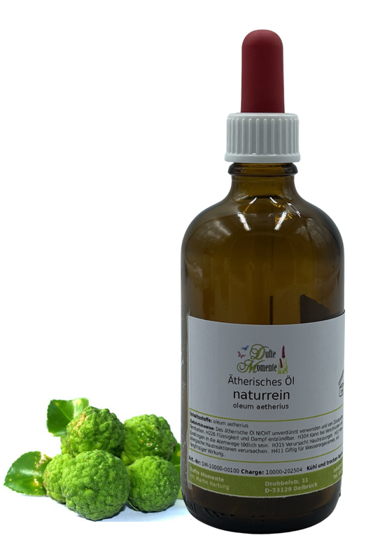 Braunglas-Flasche Ätherische Öl 100 ml mit Pipette