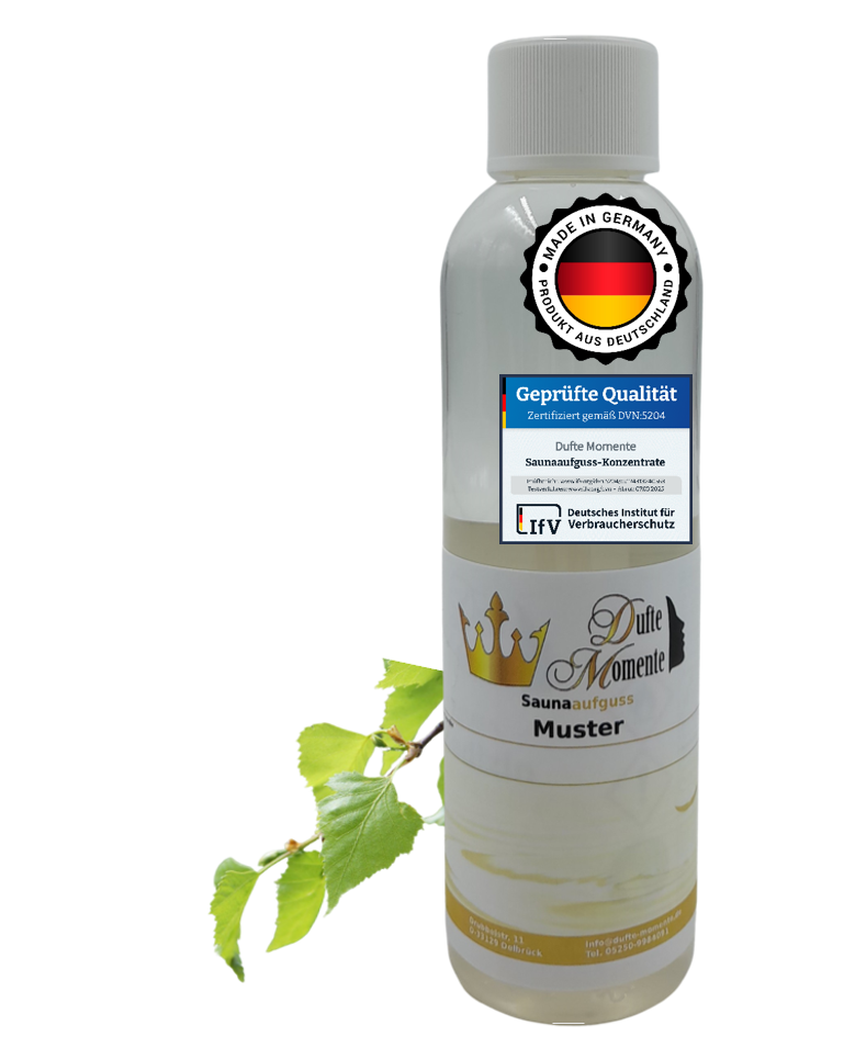 Saunaduft Konzentrat 250 ml Flasche Birke