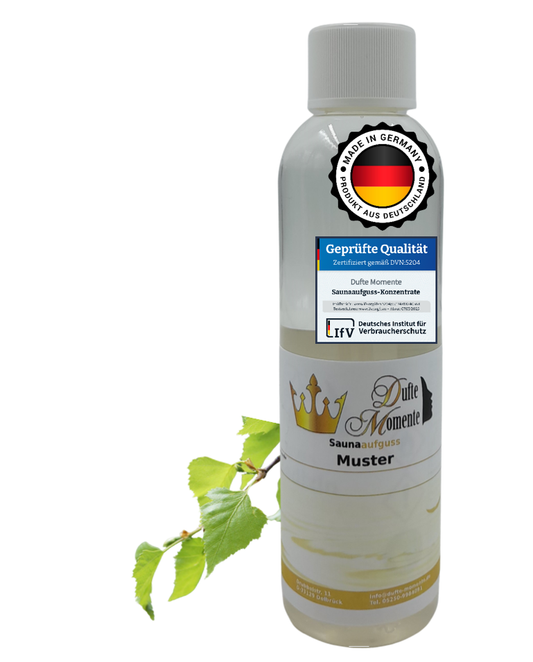 Saunaduft Konzentrat 250 ml Flasche Birke