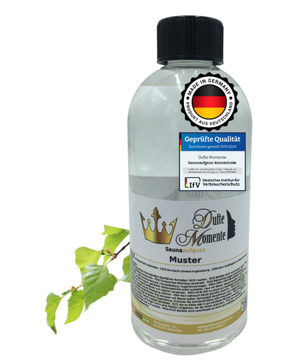 Saunaduft Konzentrat 500 ml Flasche Birke