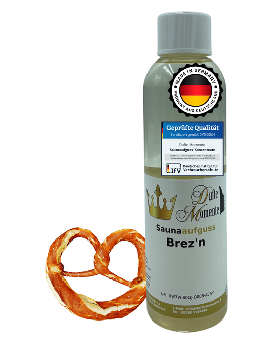 Saunaduft Konzentrat 250 ml Flasche Brez'n