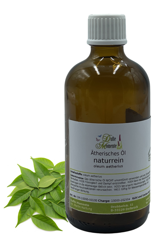 Ätherisches Öl Braunglas-Flasche 100 ml