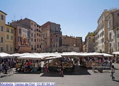 Marktplatz Campo de Fiori