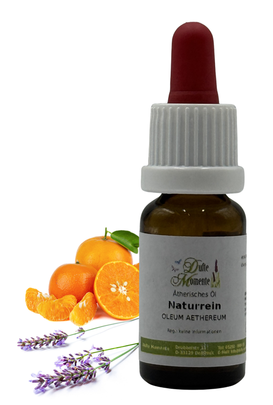 Braunglas-Flasche Ätherische Ölmischung 10 ml mit Pipette Capri