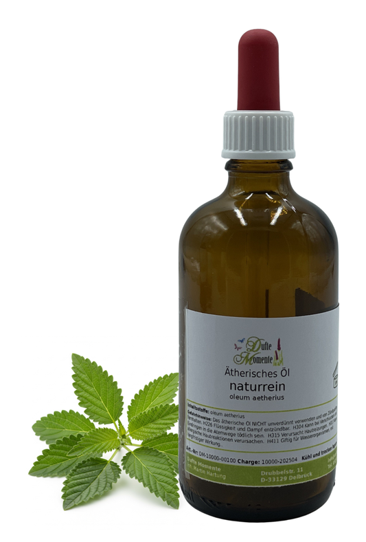 Braunglas-Flasche Ätherische Öl 100 ml mit Pipette