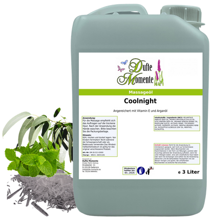 Produkt Massageöl 3 Liter Coolnight