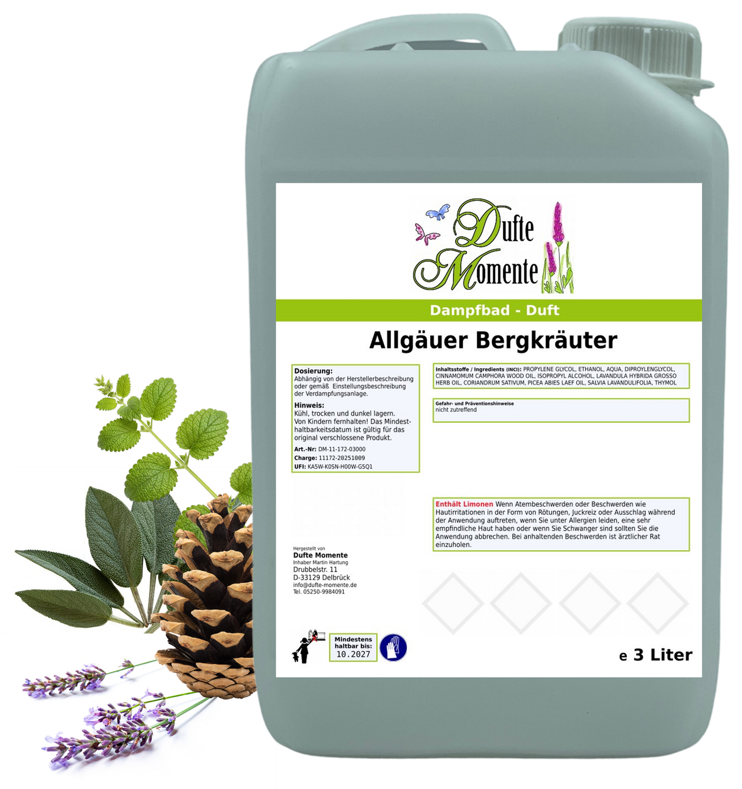 Dampfbad-Konzentrat Kanister