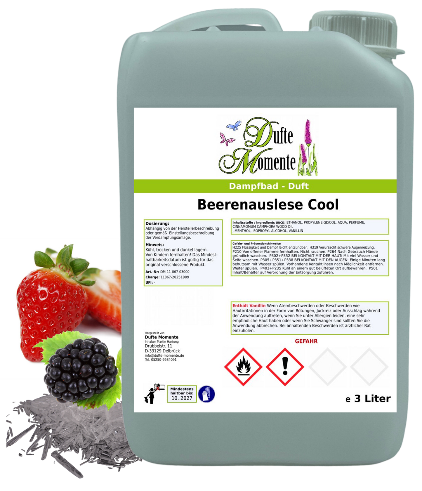 Dampfbad-Konzentrat Kanister