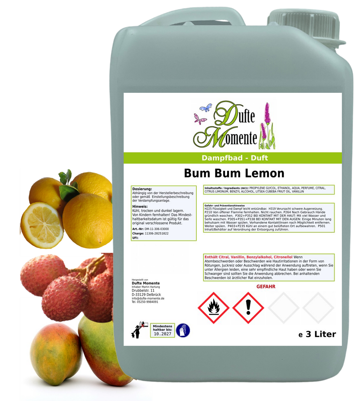 Dampfbad-Konzentrat Kanister