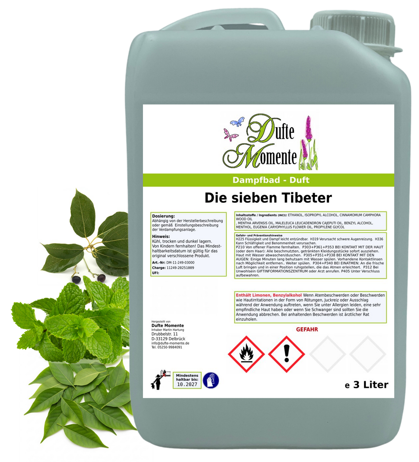 Dampfbad-Konzentrat Kanister