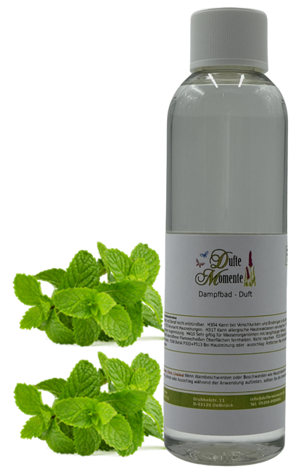 Saunaduft Doublemint in 250ml Flasche mit Duftbestandteilen