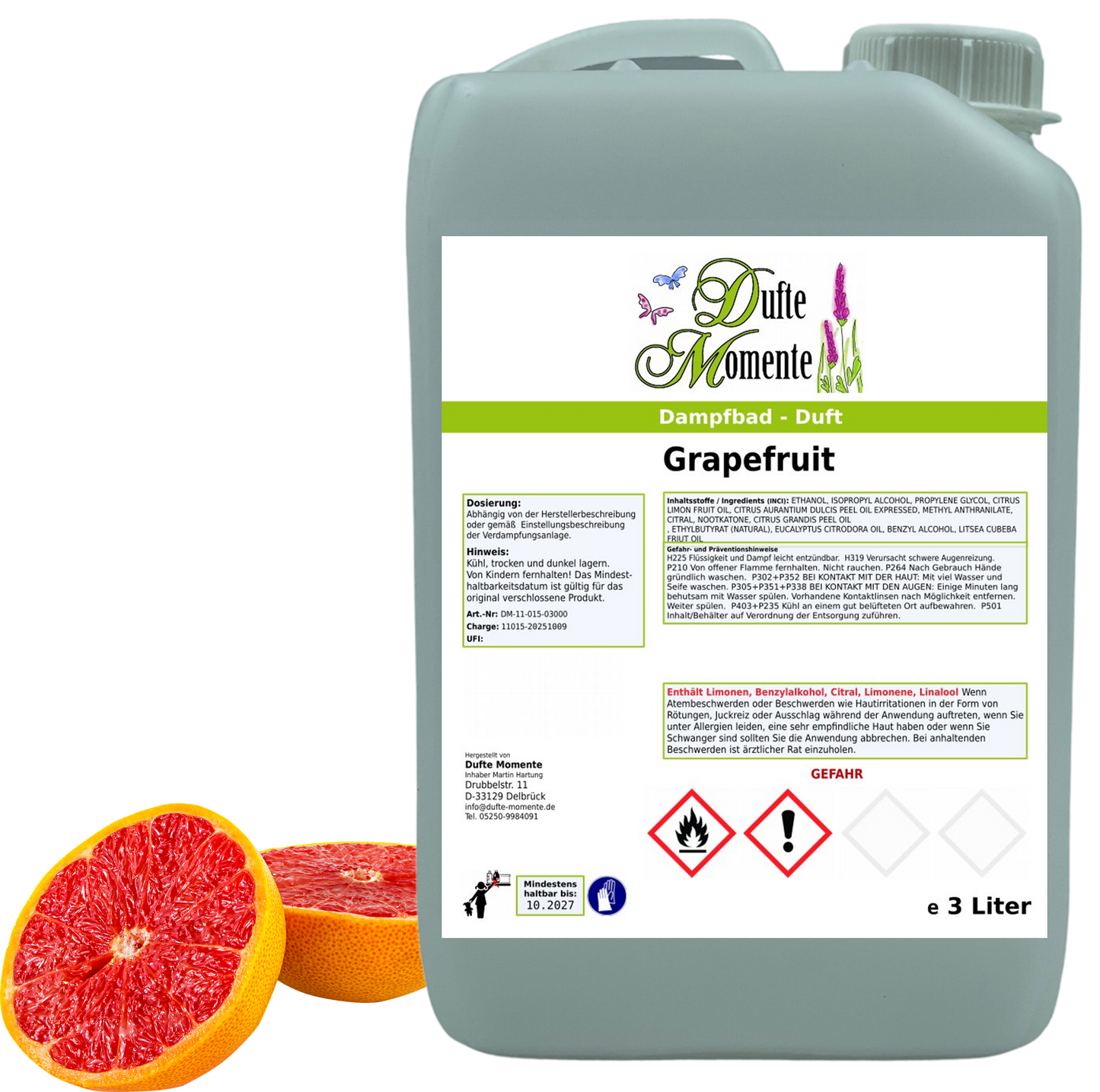 Dampfbad-Konzentrat Kanister