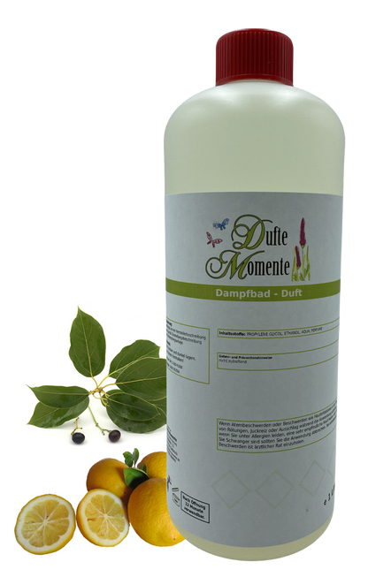 Dampfbad Duftkonzentrat kampfer-zitrone in 1 liter flasche