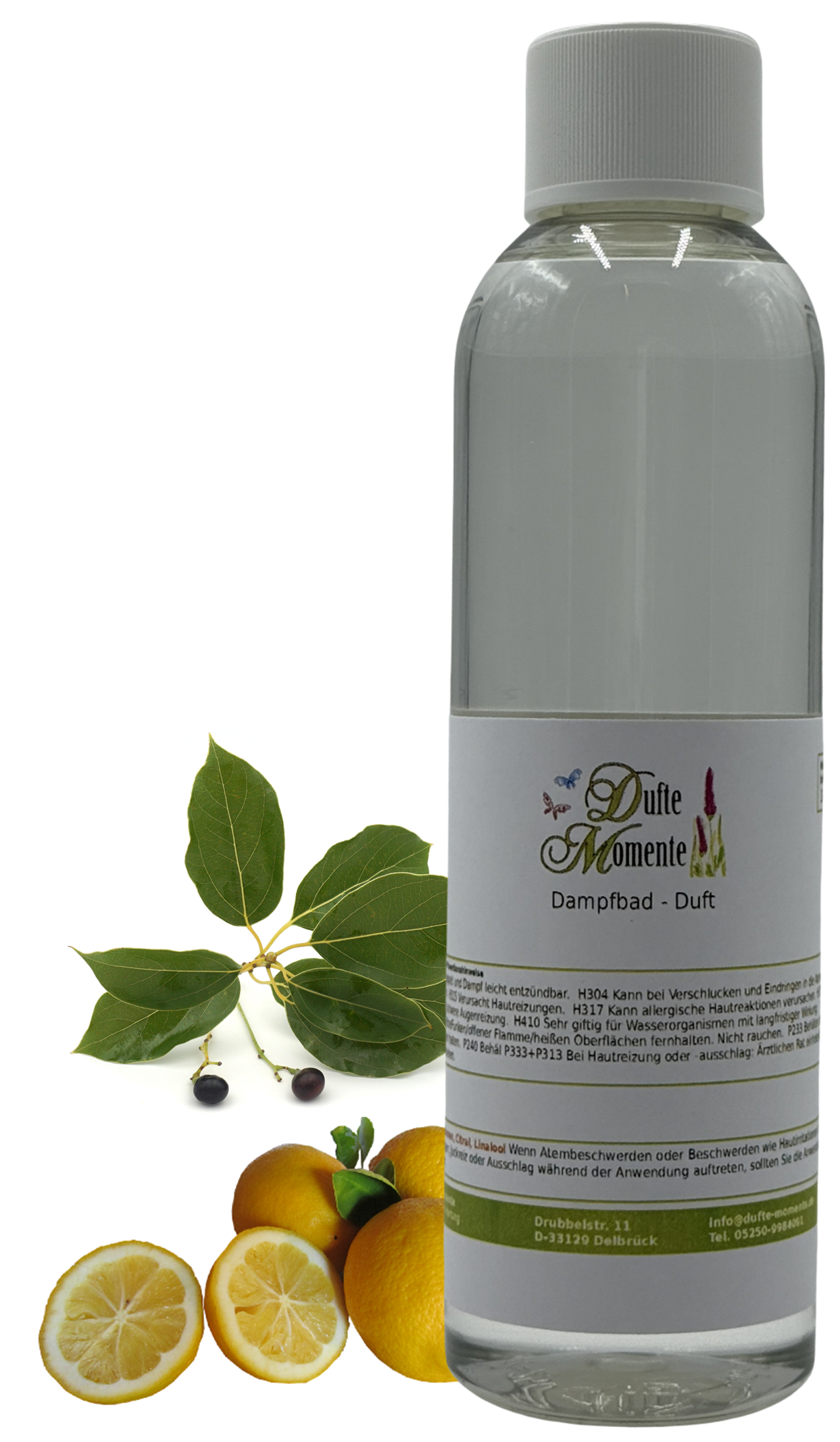 Dampfbad Duftkonzentrat kampfer-zitrone in 250ml flasche