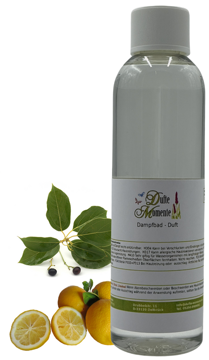 Dampfbad Duftkonzentrat kampfer-zitrone in 250ml flasche