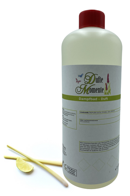 Dampfbad Duftkonzentrat lemongras in 1 liter flasche