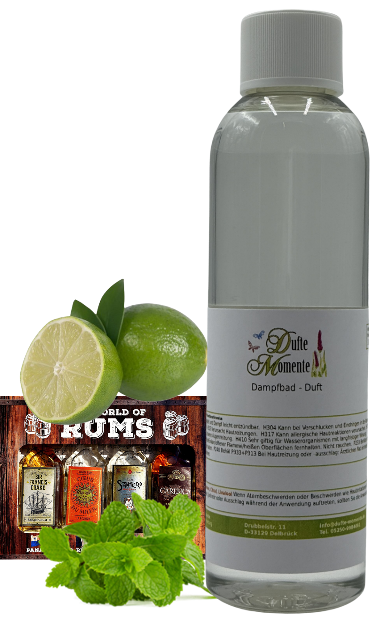 Dampfbad-Konzentrat Flasche