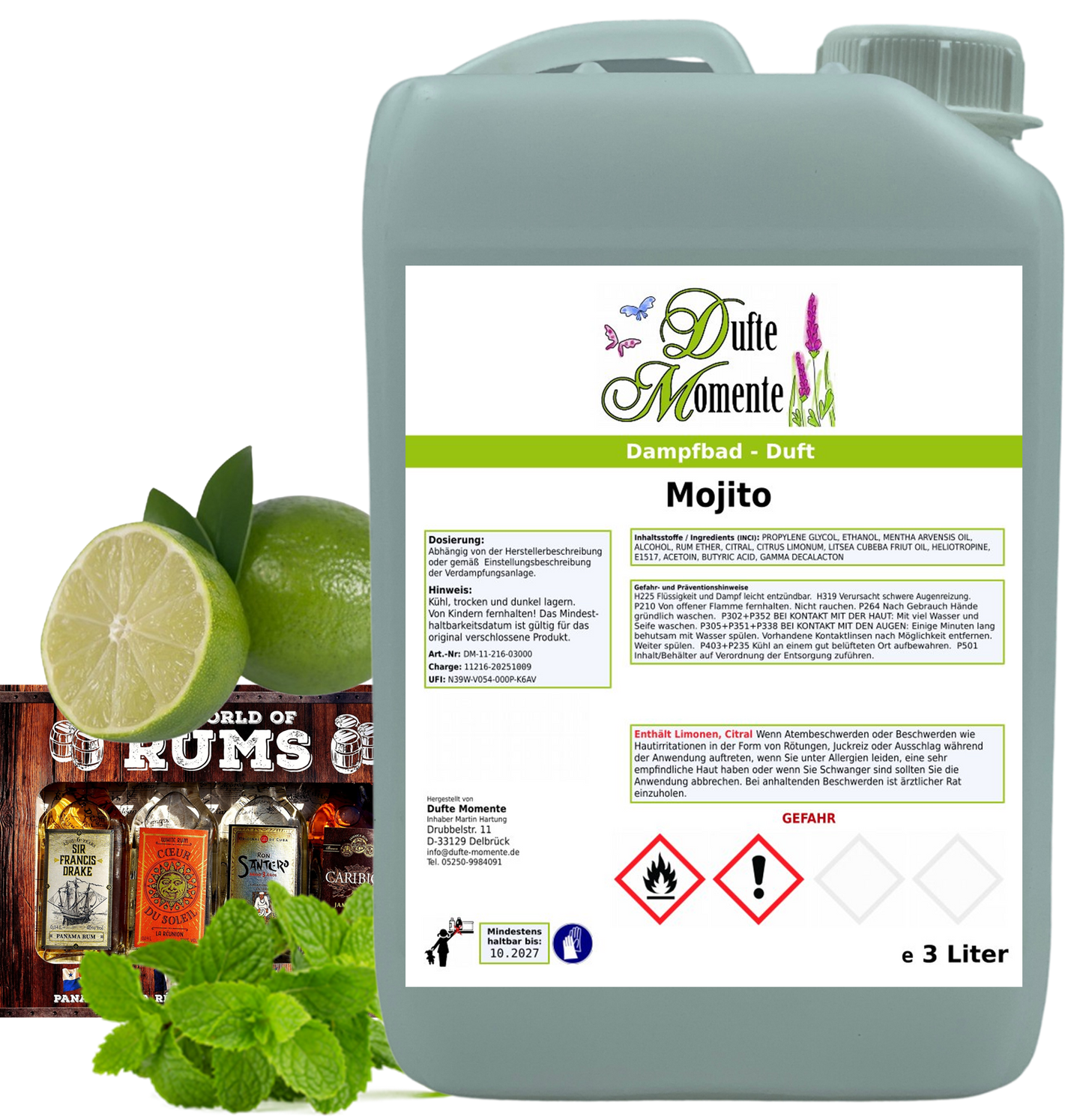 Dampfbad-Konzentrat Kanister