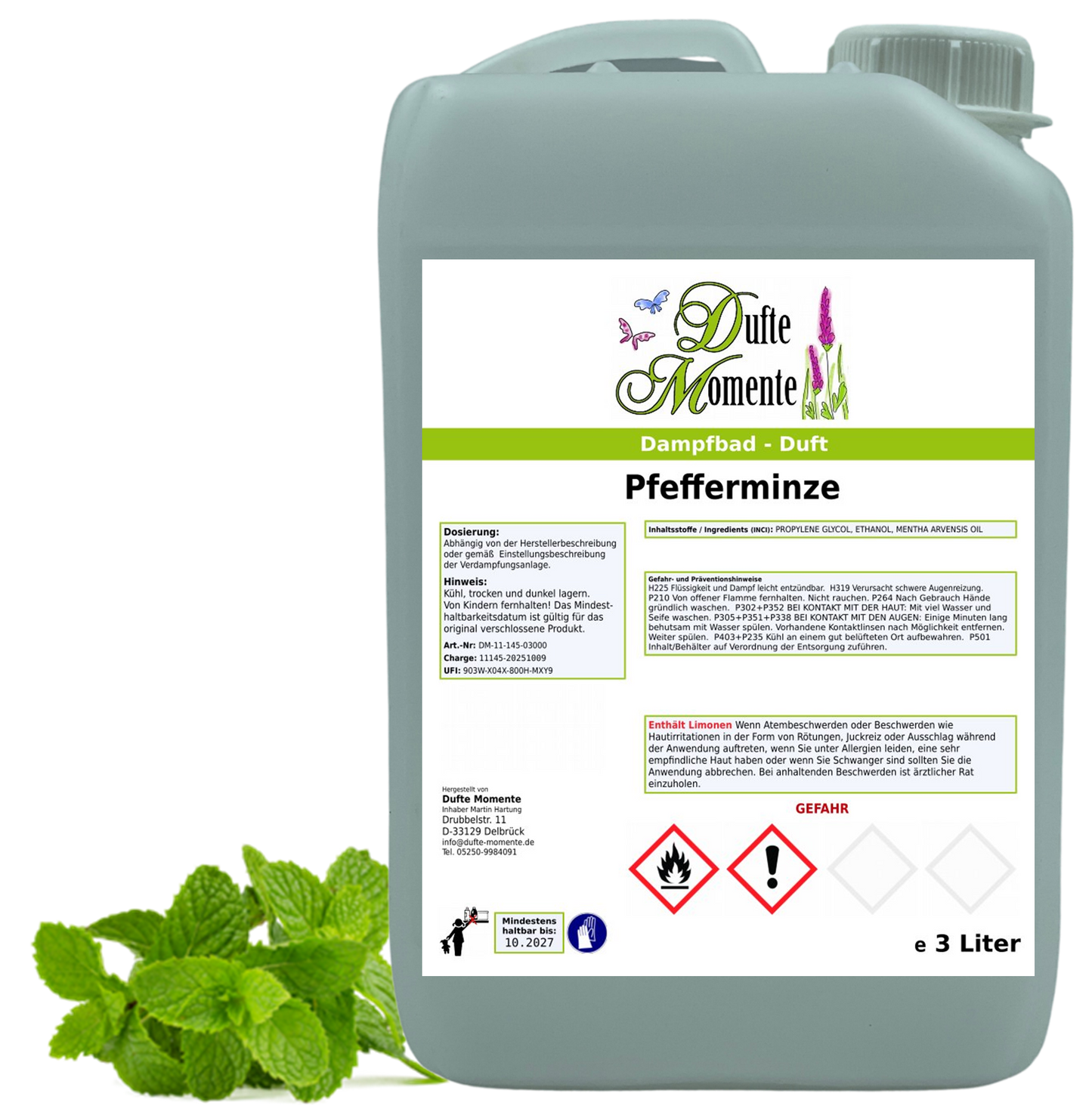 Dampfbad-Konzentrat Kanister