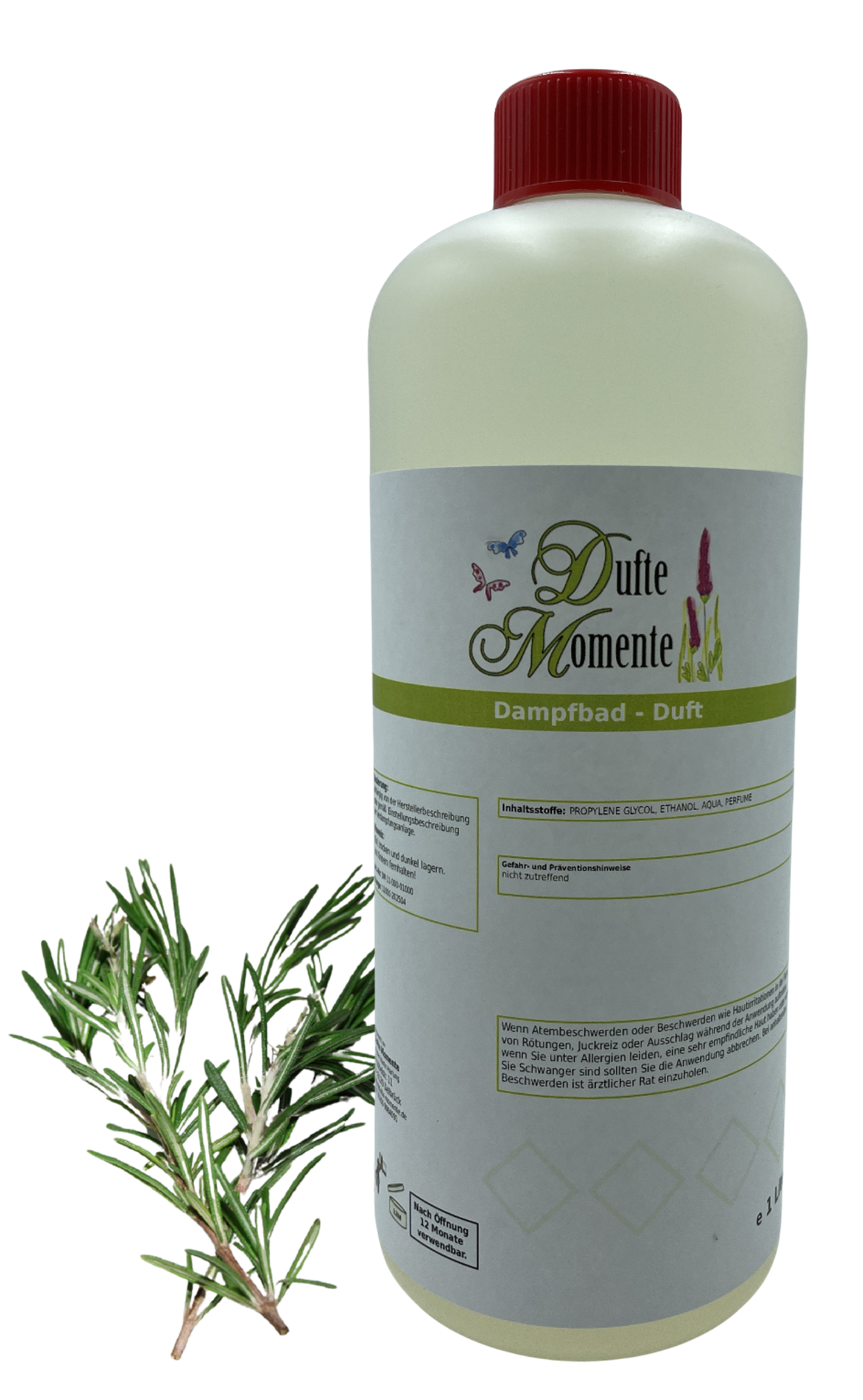 Dampfbad-Konzentrat Flasche