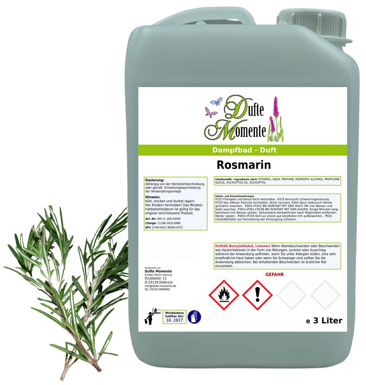 Dampfbad-Konzentrat Kanister