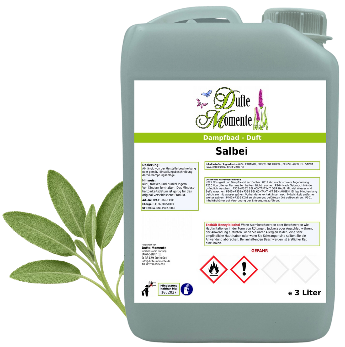 Dampfbad-Konzentrat Kanister