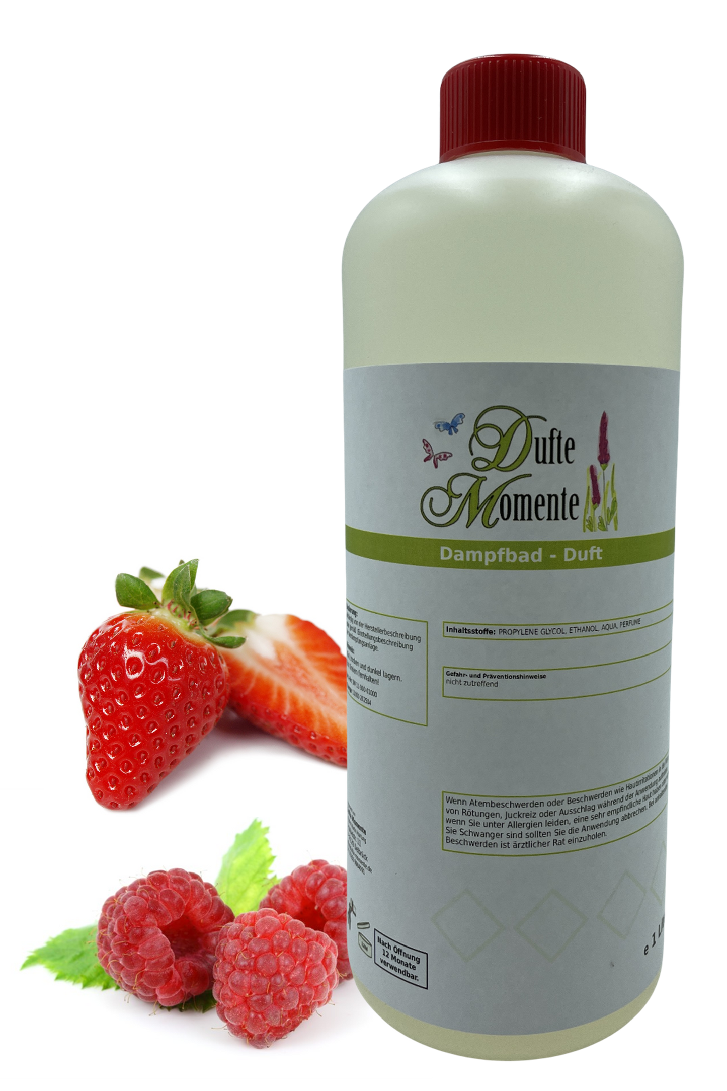 Dampfbad Duftkonzentrat waldbeere in 1 liter flasche