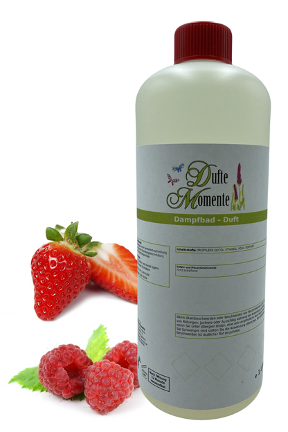 Dampfbad Duftkonzentrat waldbeere in 1 liter flasche