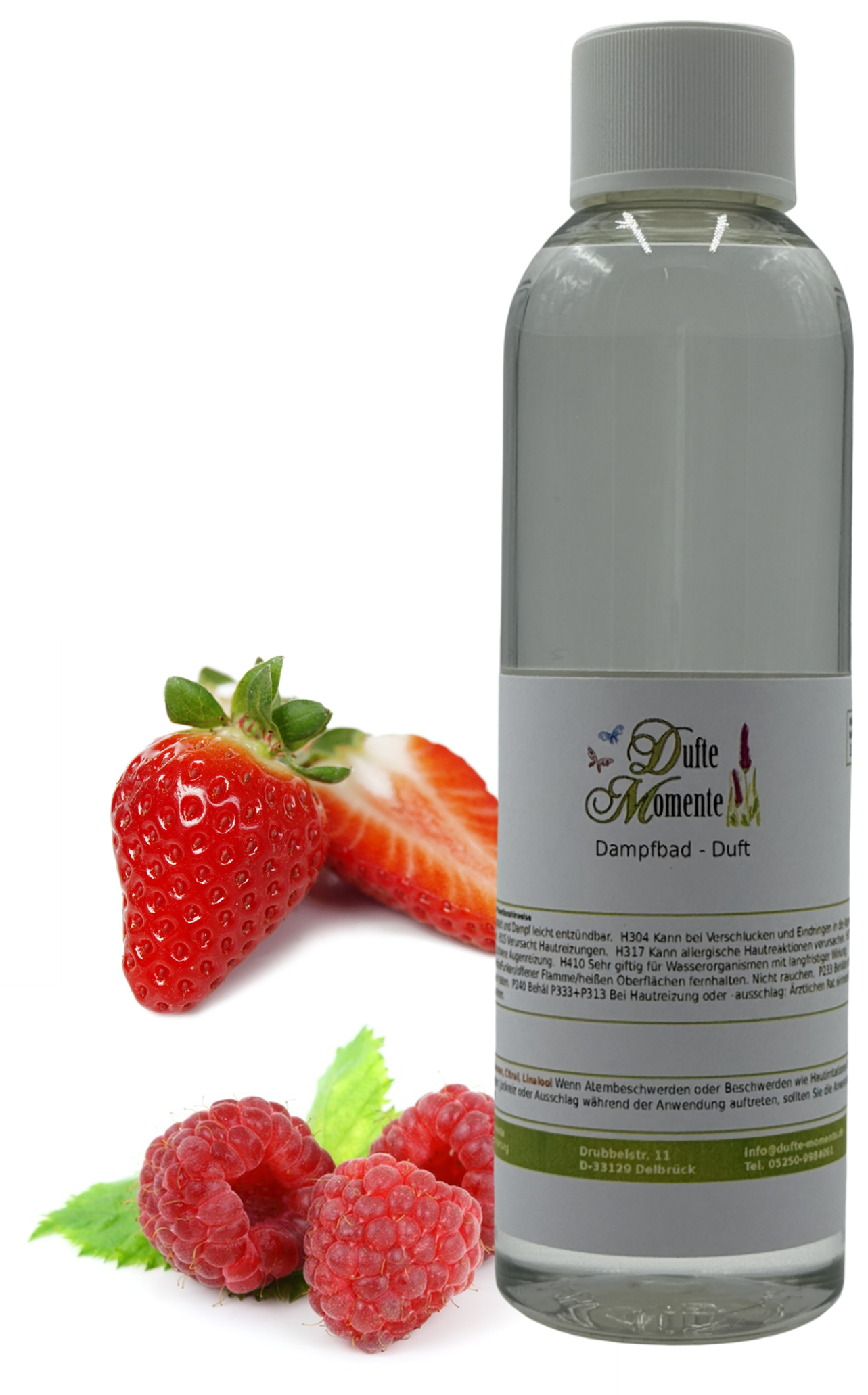 Dampfbad Duftkonzentrat waldbeere in 250ml flasche