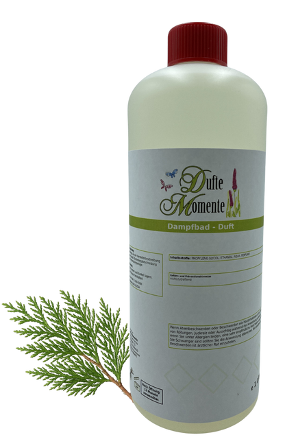 Dampfbad-Konzentrat Flasche