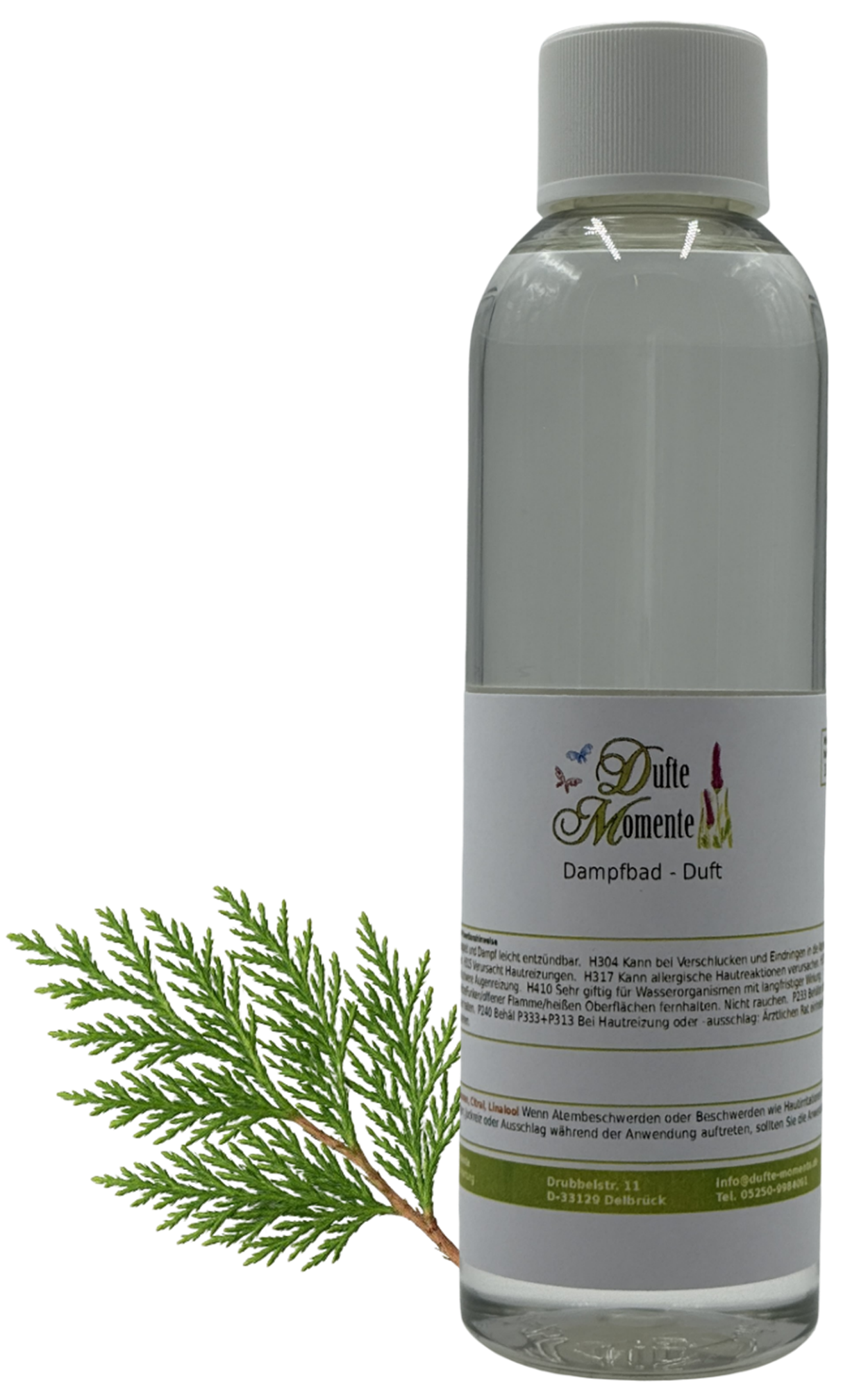 Dampfbad-Konzentrat Flasche