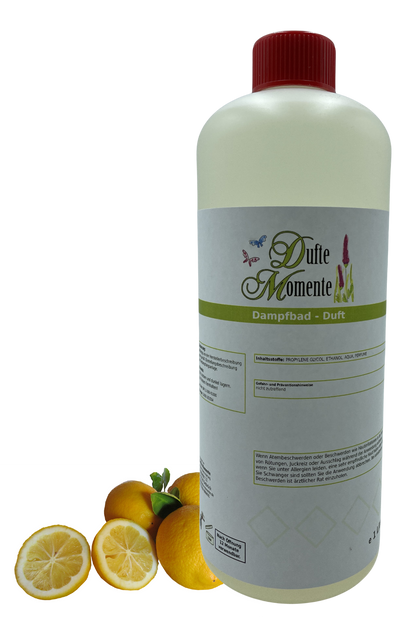 Dampfbad Duftkonzentrat zitrone in 1 liter flasche