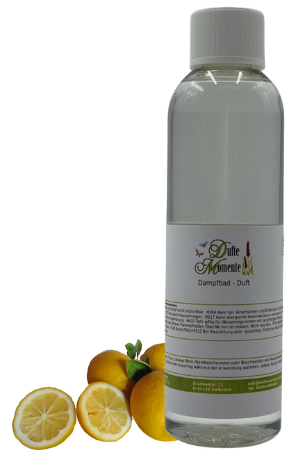Dampfbad Duftkonzentrat zitrone in 250ml flasche