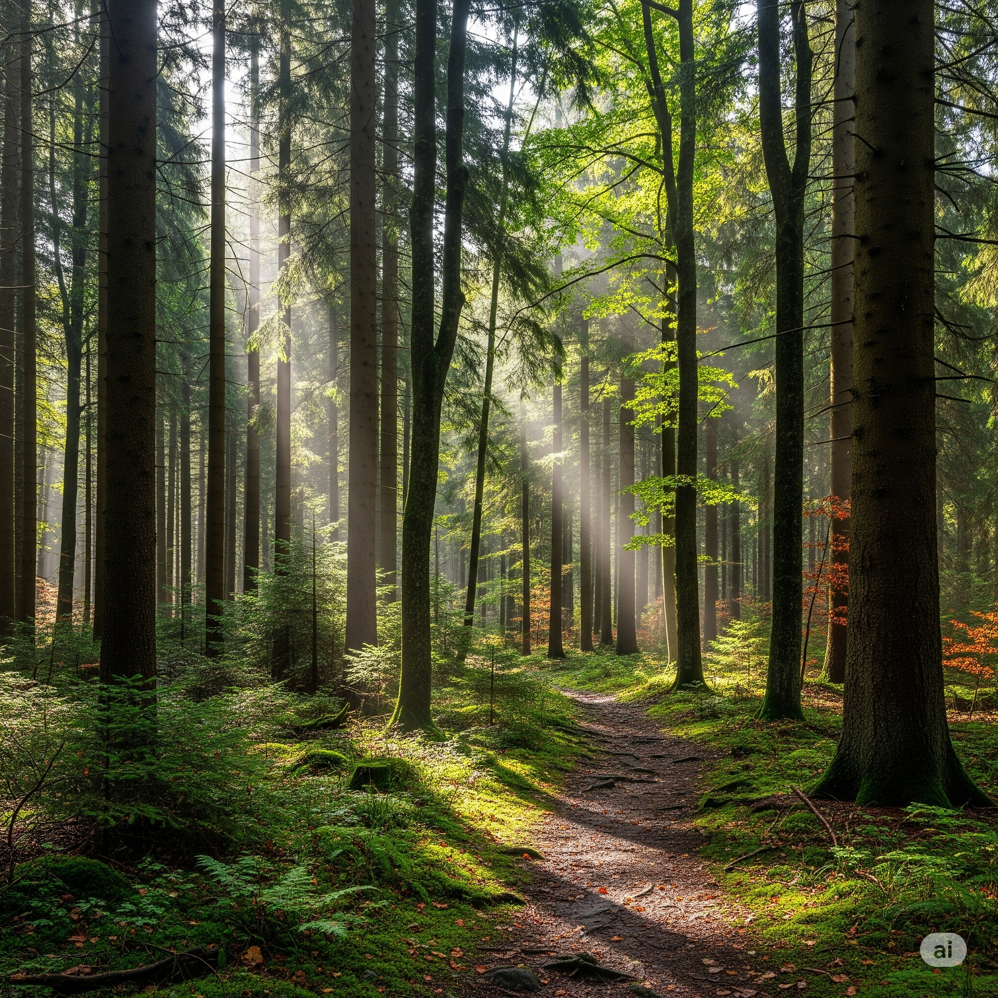 Weg im Wald