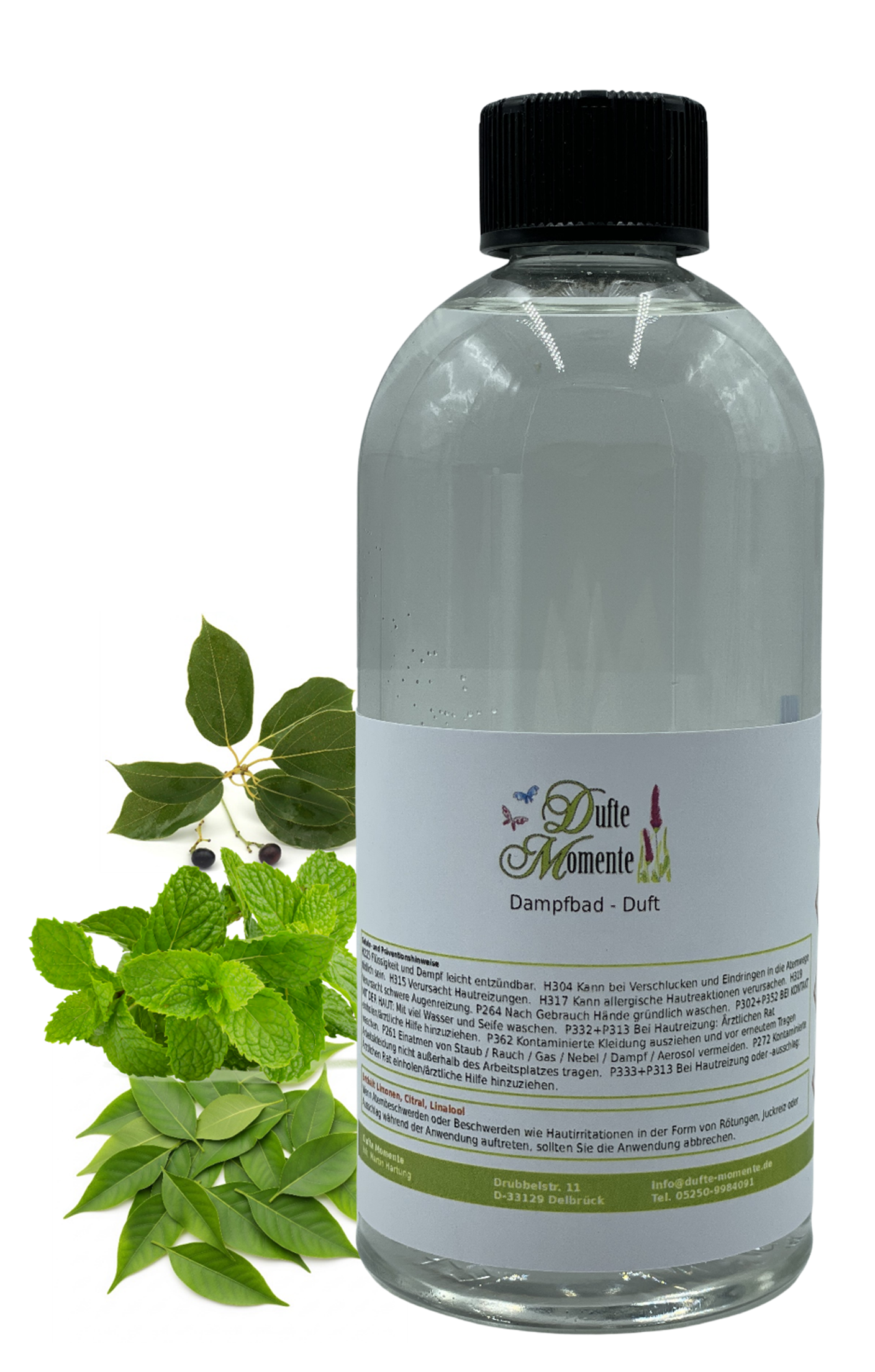 Dampfbad-Konzentrat Flasche