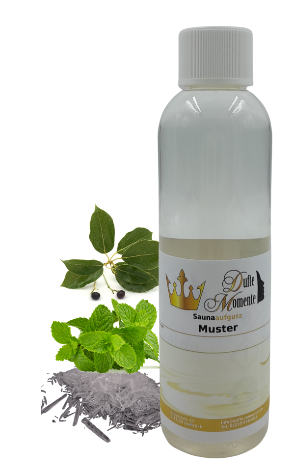 Die sieben Tibeter Saunaaufguss-Konzentrat | 250 ml – 3 L | Cajeput, Kampfer, Menthol & Pfefferminze