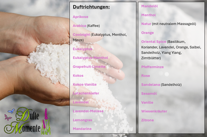 Übersicht Duftsorten