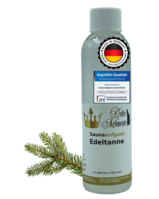 Saunaduft Konzentrat 250 ml Flasche Edeltanne