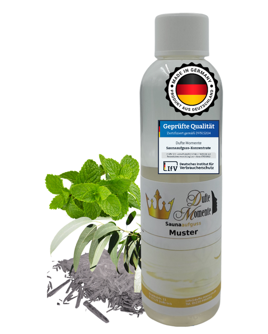 Saunaduft Konzentrat 250 ml Flasche Eisminze