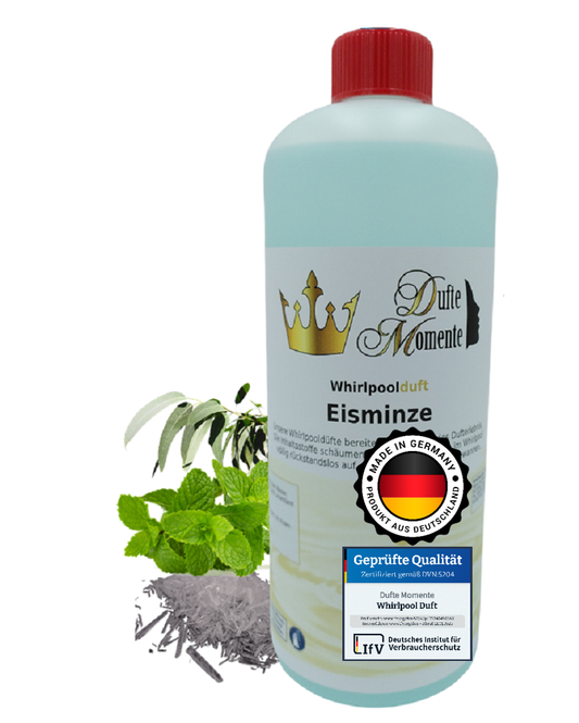 Whirlpoolduft 1 Liter Flasche Eisminze
