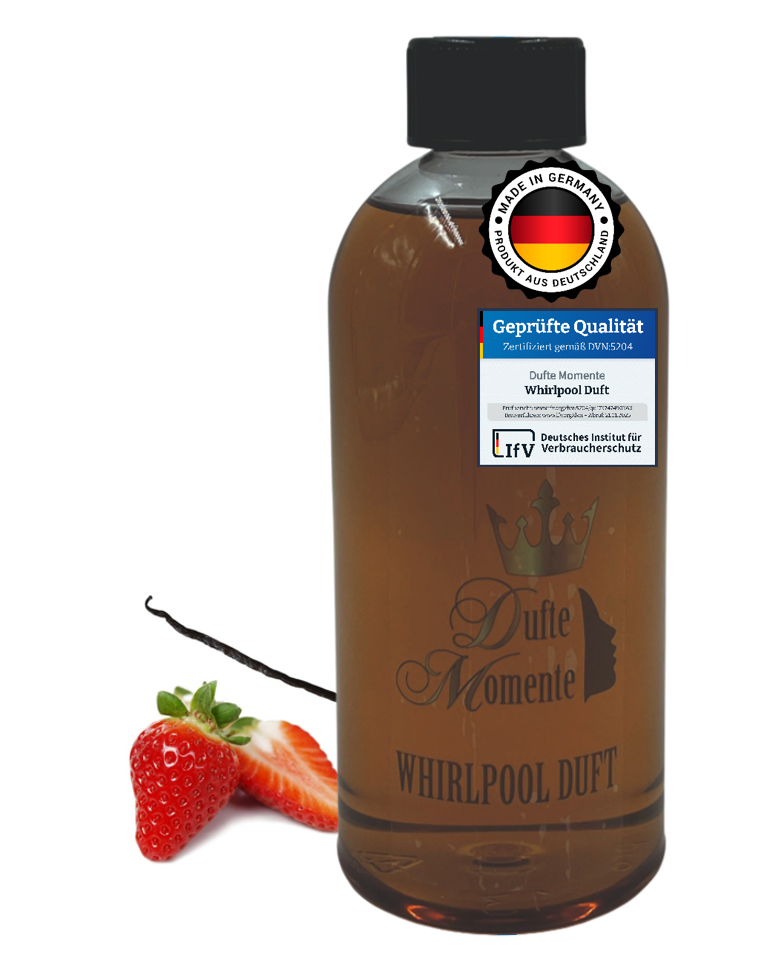 Whirlpoolduft 500 ml Flasche Erdbeere - Vanille