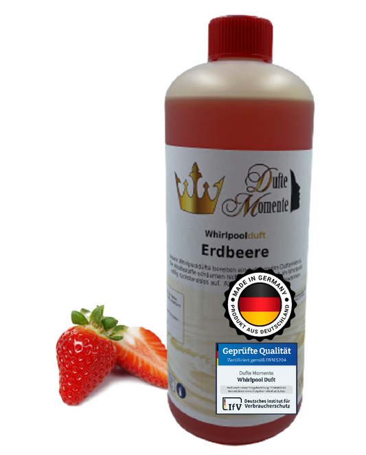 Whirlpoolduft 1 Liter Flasche Erdbeere