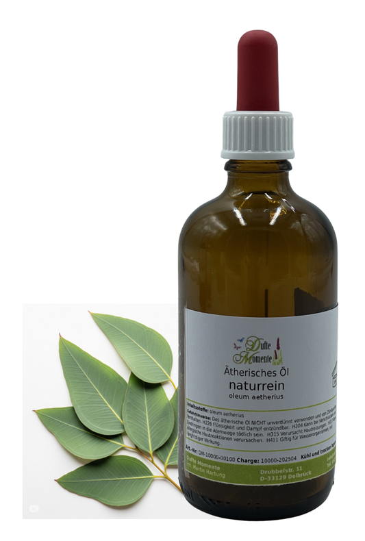 Braunglas-Flasche Ätherische Öl 100 ml mit Pipette